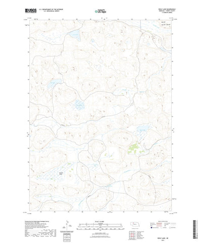 United States Geological Survey Wolf Lake, NE (2021, 24000-Scale) digital map
