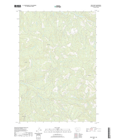 United States Geological Survey Wolf Point, WA (2020, 24000-Scale) digital map
