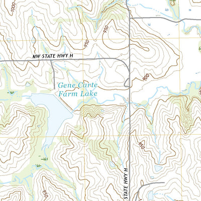 United States Geological Survey Wood, MO (2021, 24000-Scale) digital map