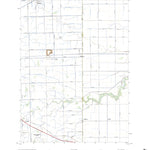 United States Geological Survey Woodburn South, IN (2022, 24000-Scale) digital map