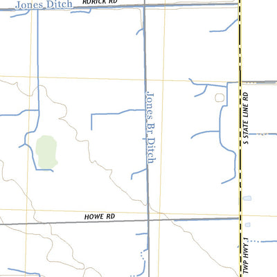 United States Geological Survey Woodburn South, IN (2022, 24000-Scale) digital map