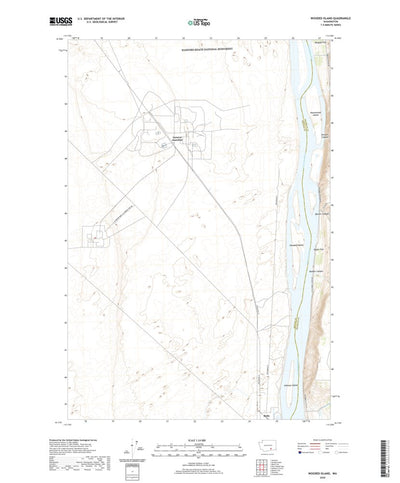 United States Geological Survey Wooded Island, WA (2020, 24000-Scale) digital map