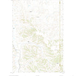 United States Geological Survey Woods Water, MT (2020, 24000-Scale) digital map