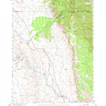 United States Geological Survey Woodside, UT (1949, 62500-Scale) digital map