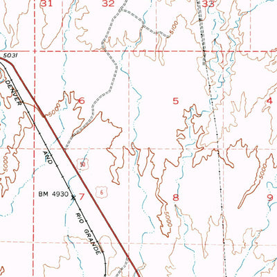 United States Geological Survey Woodside, UT (1949, 62500-Scale) digital map