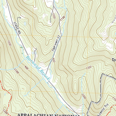 United States Geological Survey Woodstock North, VT (2021, 24000-Scale) digital map