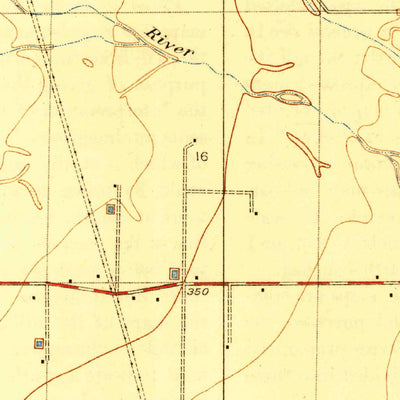 United States Geological Survey Woodville, CA (1928, 31680-Scale) digital map