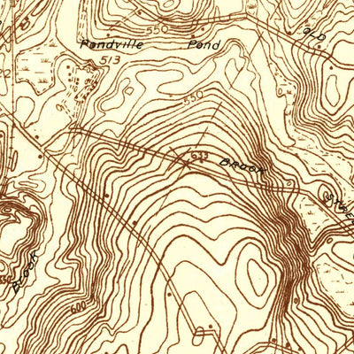 United States Geological Survey Worcester South, MA (1935, 24000-Scale) digital map