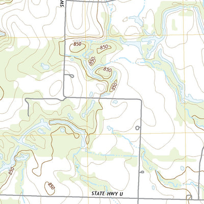 United States Geological Survey Worland, MO (2021, 24000-Scale) digital map