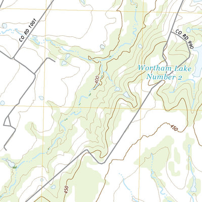 United States Geological Survey Wortham, TX (2022, 24000-Scale) digital map