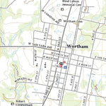 United States Geological Survey Wortham, TX (2022, 24000-Scale) digital map