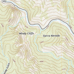 United States Geological Survey Wren Peak, CA (2021, 24000-Scale) digital map