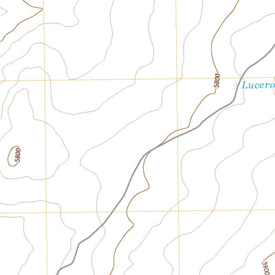 United States Geological Survey Wrye Peak, NM (2020, 24000-Scale) digital map