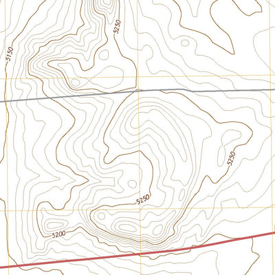 United States Geological Survey Wrye Peak NW, NM (2020, 24000-Scale) digital map