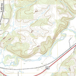 United States Geological Survey Wyandotte, OK (2022, 24000-Scale) digital map