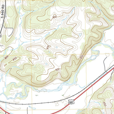 United States Geological Survey Wyandotte, OK (2022, 24000-Scale) digital map