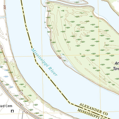 United States Geological Survey Wyatt, MO (2021, 24000-Scale) digital map