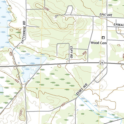 United States Geological Survey Wyeville, WI (2022, 24000-Scale) digital map