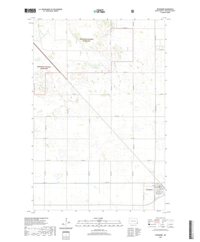 United States Geological Survey Wyndmere, ND (2020, 24000-Scale) digital map