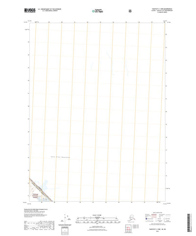 United States Geological Survey Yakutat C-1 NW, AK (2021, 25000-Scale) digital map
