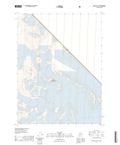 United States Geological Survey Yakutat C-1 SW, AK (2021, 25000-Scale) digital map