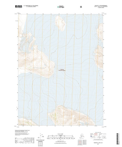 United States Geological Survey Yakutat C-2 SW, AK (2021, 25000-Scale) digital map