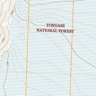 United States Geological Survey Yakutat C-2 SW, AK (2021, 25000-Scale) digital map