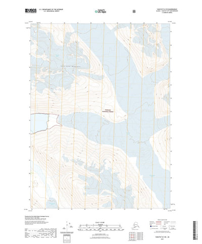United States Geological Survey Yakutat D-3 SE, AK (2021, 25000-Scale) digital map