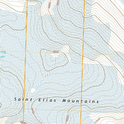 United States Geological Survey Yakutat D-3 SE, AK (2021, 25000-Scale) digital map