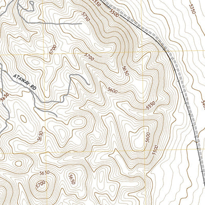 United States Geological Survey Yampai, AZ (2021, 24000-Scale) digital map