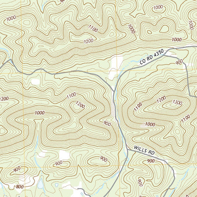 United States Geological Survey Yanush, OK (2022, 24000-Scale) digital map