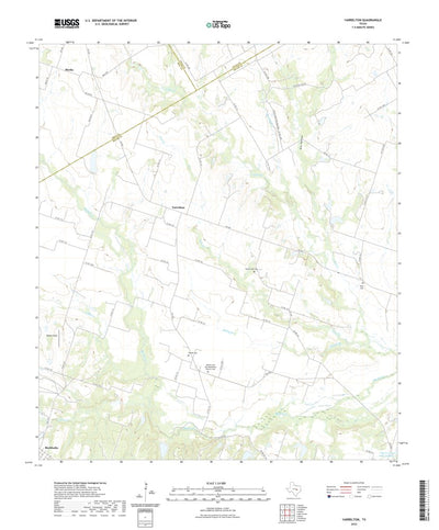 United States Geological Survey Yarrelton, TX (2022, 24000-Scale) digital map