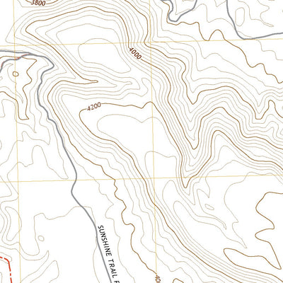United States Geological Survey Yellowhorse Flat, AZ (2021, 24000-Scale) digital map