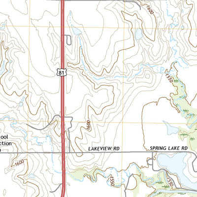 United States Geological Survey York South, NE (2021, 24000-Scale) digital map