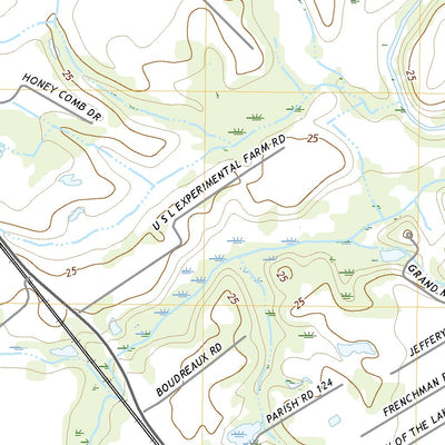 United States Geological Survey Youngsville, LA (2020, 24000-Scale) digital map