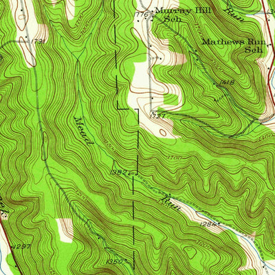 United States Geological Survey Youngsville, PA-NY (1926, 62500-Scale) digital map