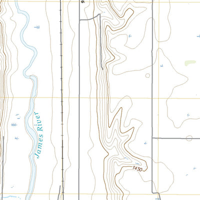 United States Geological Survey Ypsilanti, ND (2020, 24000-Scale) digital map