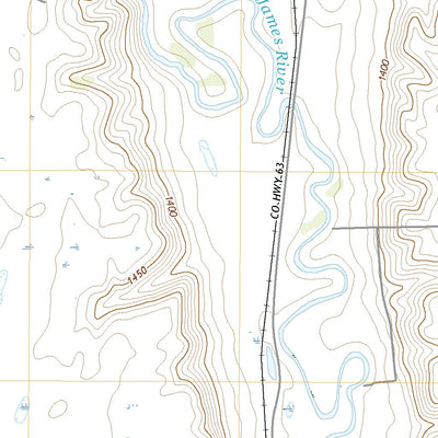 United States Geological Survey Ypsilanti, ND (2020, 24000-Scale) digital map