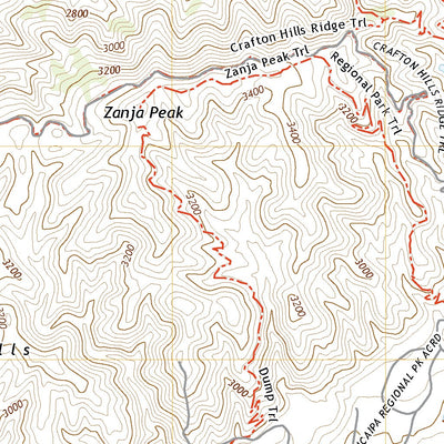 United States Geological Survey Yucaipa, CA (2021, 24000-Scale) digital map