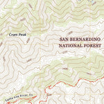 United States Geological Survey Yucaipa, CA (2021, 24000-Scale) digital map