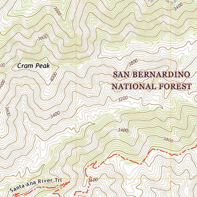 United States Geological Survey Yucaipa, CA (2021, 24000-Scale) digital map