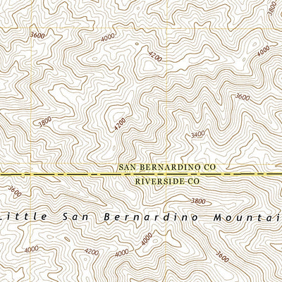United States Geological Survey Yucca Valley South, CA (2021, 24000-Scale) digital map