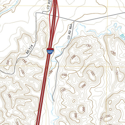 United States Geological Survey Zamora, CA (2022, 24000-Scale) digital map