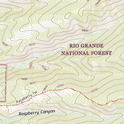 United States Geological Survey Zapata Ranch, CO (2022, 24000-Scale) digital map