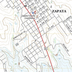 United States Geological Survey Zapata, TX (2022, 24000-Scale) digital map