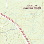United States Geological Survey Zavalla, TX (2022, 24000-Scale) digital map