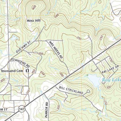 United States Geological Survey Zavalla, TX (2022, 24000-Scale) digital map