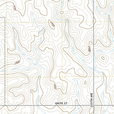 United States Geological Survey Zeeland NW, SD (2021, 24000-Scale) digital map
