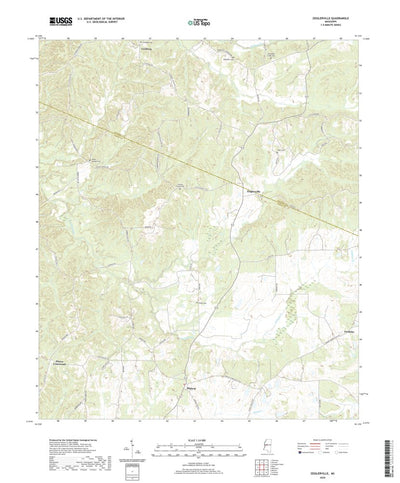 United States Geological Survey Zeiglerville, MS (2020, 24000-Scale) digital map