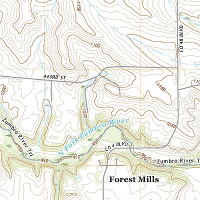 United States Geological Survey Zumbrota, MN (2022, 24000-Scale) digital map